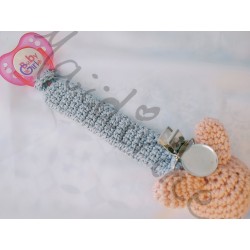Attache tétine juju la lapine : vue d'ensemble