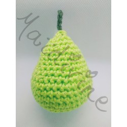 Poire au crochet Maidivine, fait main et Made in France