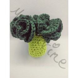 5 fruits et légumes par jour brocoli au crochet fait main