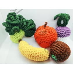 5 fruits et légumes par jour au crochet