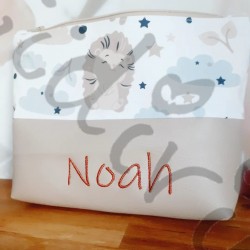 trousse de toilette tissu Noah