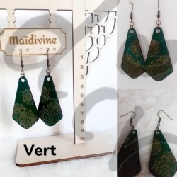 boucles d'oreilles: élodie