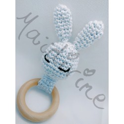 Hochet lapin au crochet