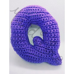 lettre Q au crochet