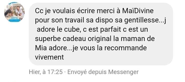 cube d'activité bébé au crochet