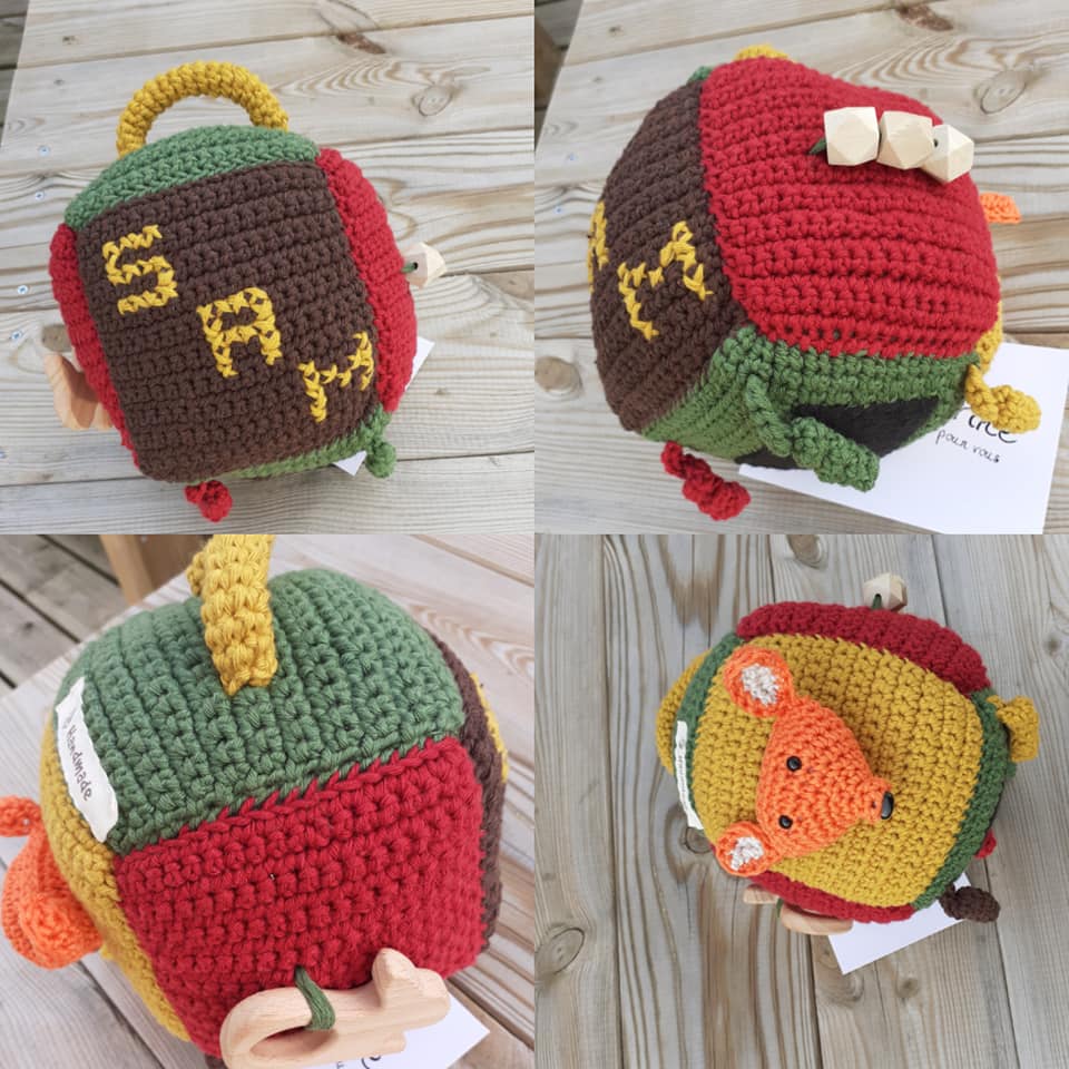 cube d'activité bébé