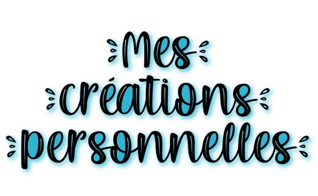 Mes créations personnelles Maidivine