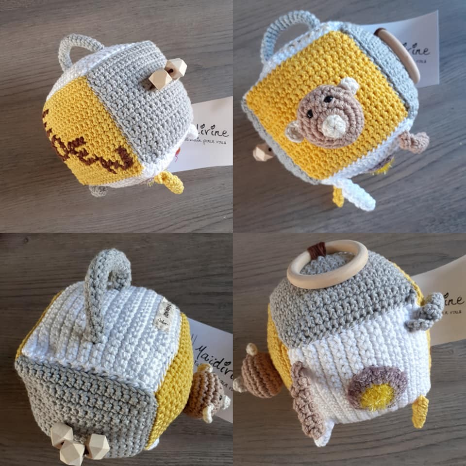 Cube d'activité bébé Maidivine Cube d'activité bébé Maidivine