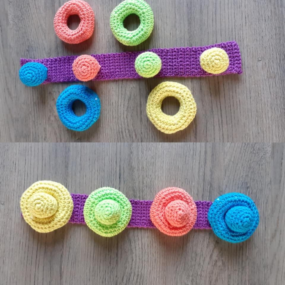 jeux d'empilement bébé au crochet Maidivine jeux d'empilement bébé au crochet Maidivine