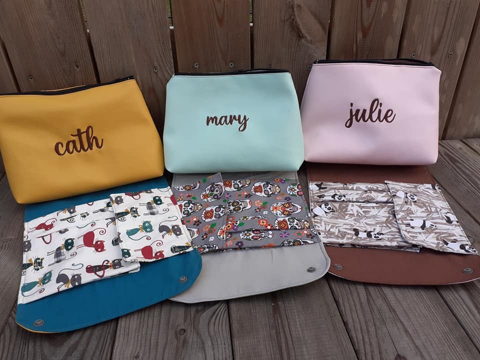 Trousse de voyage personnalisable Maidivine Trousse de voyage personnalisable Maidivine